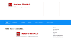 Desktop Screenshot of harbourminigui.com